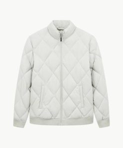 Áo Khoác Phao Biluxury Thiết Kế Chần Bông Quả Trám 9AKPT526